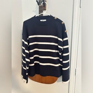 VICI striped sweater with buttons